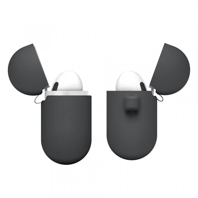 Elago AirPod 3 Hang Silicon Case Dark Grey Elago AirPod 3 Hang Silicon Case Dark Grey