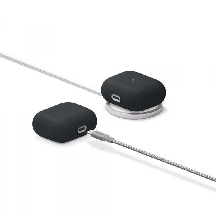 Elago AirPods 3 Liquid Hybrid Case Black Elago AirPods 3 Liquid Hybrid Case Black