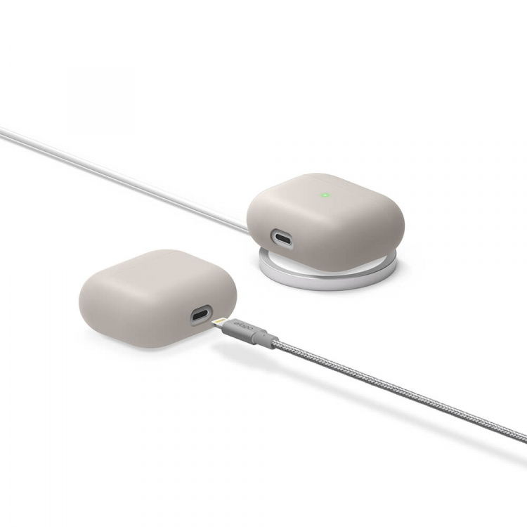 Elago AirPods 3 Liquid Hybrid Case Stone Elago AirPods 3 Liquid Hybrid Case Stone