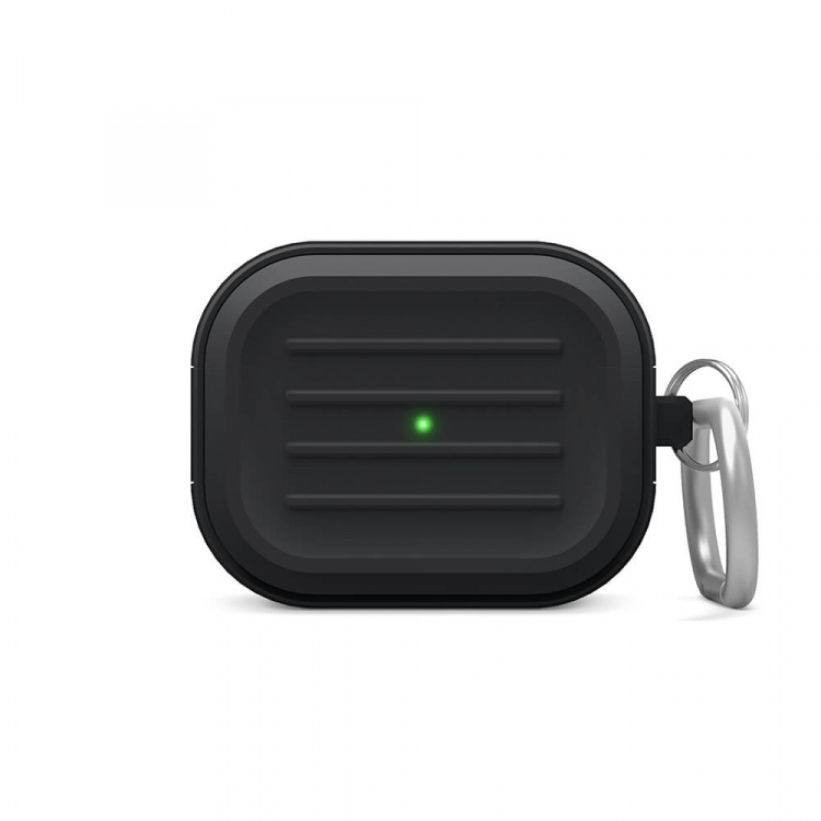 Elago AirPods 3 Armor Hang Case Black Elago AirPods 3 Armor Hang Case Black