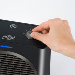 BLACK+DECKER Fan Heater 1500W Black BLACK+DECKER Fan Heater 1500W Black
