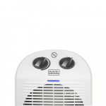 BLACK+DECKER Fan Heater 2000W IP21 White BLACK+DECKER Fan Heater 2000W IP21 White