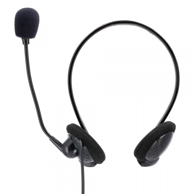 Hama PC Office Headset NHS-P100 Stereo Neckband Black Hama PC Office Headset NHS-P100 Stereo Neckband Black