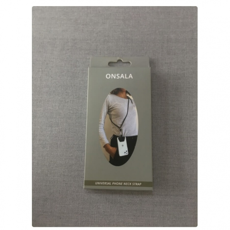 Onsala Neck Strap Universal Black