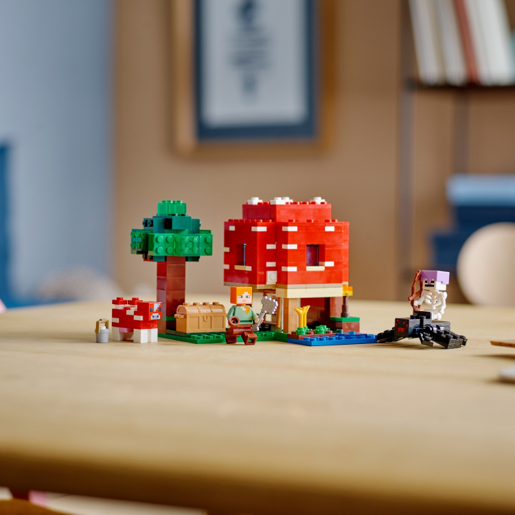 Lego Minecraft - Mushroom House 21179