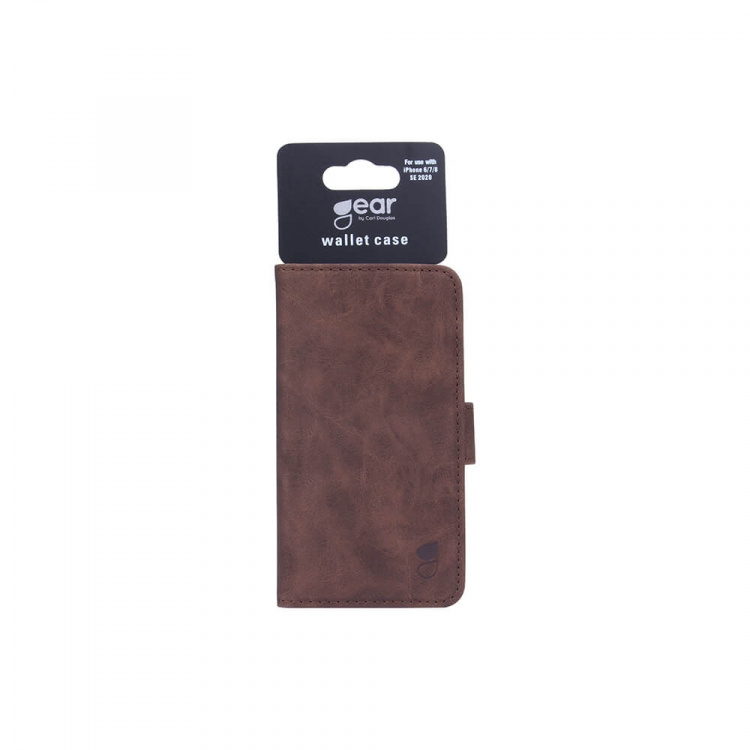 Gear Wallet Case Brown - iPhone 6/7/8/SE Gear Wallet Case Brown - iPhone 6/7/8/SE