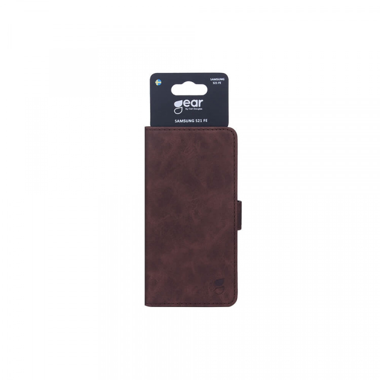 Gear Wallet Case Brown - Samsung S21 FE 5G Gear Wallet Case Brown - Samsung S21 FE 5G