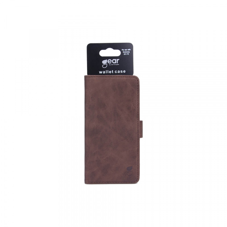 Gear Wallet Case Brown - Samsung S21 FE 5G Gear Wallet Case Brown - Samsung S21 FE 5G