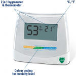 Vicks 2 in 1 Hygrometer & Thermometer V70