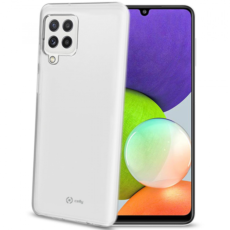 Celly Gelskin TPU Cover Galaxy A22 4G, Transparent
