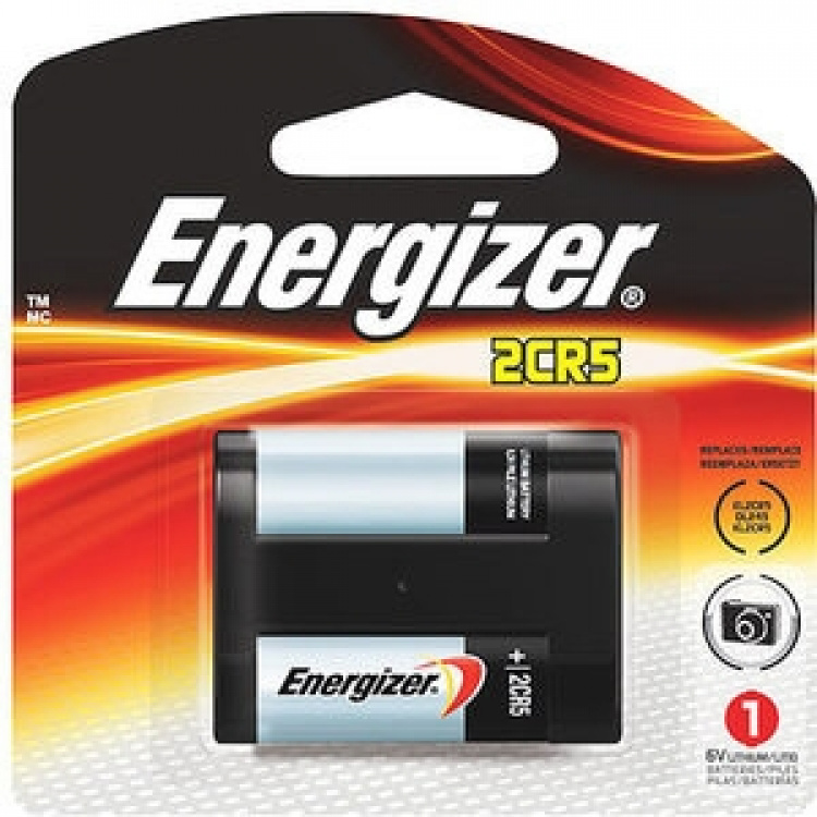 Energizer Photo Lithium Battery 2CR5, S ilver