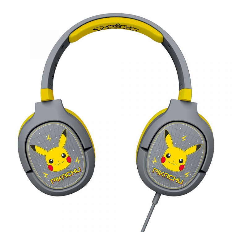 Pokémon Pikachu Gaming Headphone/Headset, Over-Ear, Boom Mic Pokémon Pikachu Gaming Headphone/Headset, Over-Ear, Boom Mic