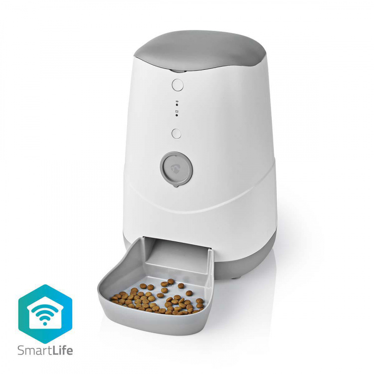 Nedis Pet Food Dispenser | Automatic Dog and Cat Feeder | Wi-Fi | 3.7 l | Android™ / IOS