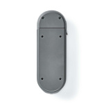 Nedis SmartLife Video Doorbell | Battery Powered | Full HD 1080p | Cloud Storage (optional) / microSD (not included) | IP54 | With motion sensor | Night vision | Grey