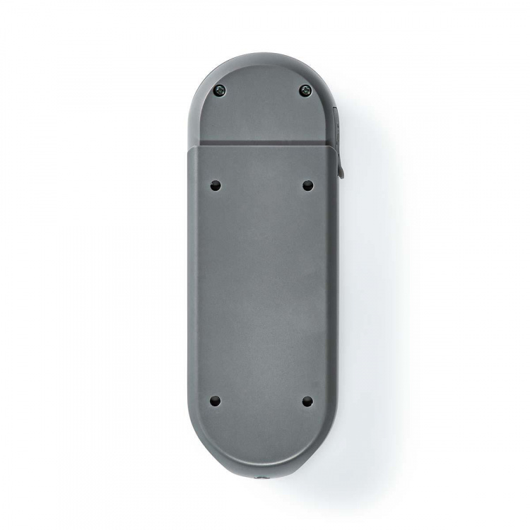 Nedis SmartLife Video Doorbell | Battery Powered | Full HD 1080p | Cloud Storage (optional) / microSD (not included) | IP54 | With motion sensor | Night vision | Grey