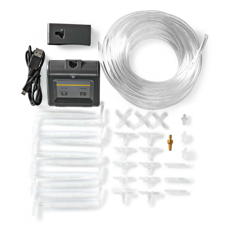 Nedis SmartLife Water Pump | Wi-Fi | Battery Powered / USB Powered | IPX3 | Maximum water pressure: 0.3 Bar | Android™ / IOS Nedis SmartLife Water Pump | Wi-Fi | Battery Powered / USB Powered | IPX3 | Maximum water pressure: 0.3 Bar | Android™ / IOS