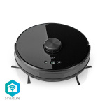 Nedis SmartLife Robot Vacuum Cleaner | Laser Navigation | Wi-Fi | Capacity collection reservoir: 0.6 l | Automatic charging | Maximum operating time: 2 hrs | Black | Android™ / IOS Nedis SmartLife Robot Vacuum Cleaner | Laser Navigation | Wi-Fi | Capacity collection reservoir: 0.6 l | Automatic charging | Maximum operating time: 2 hrs | Black | Android™ / IOS