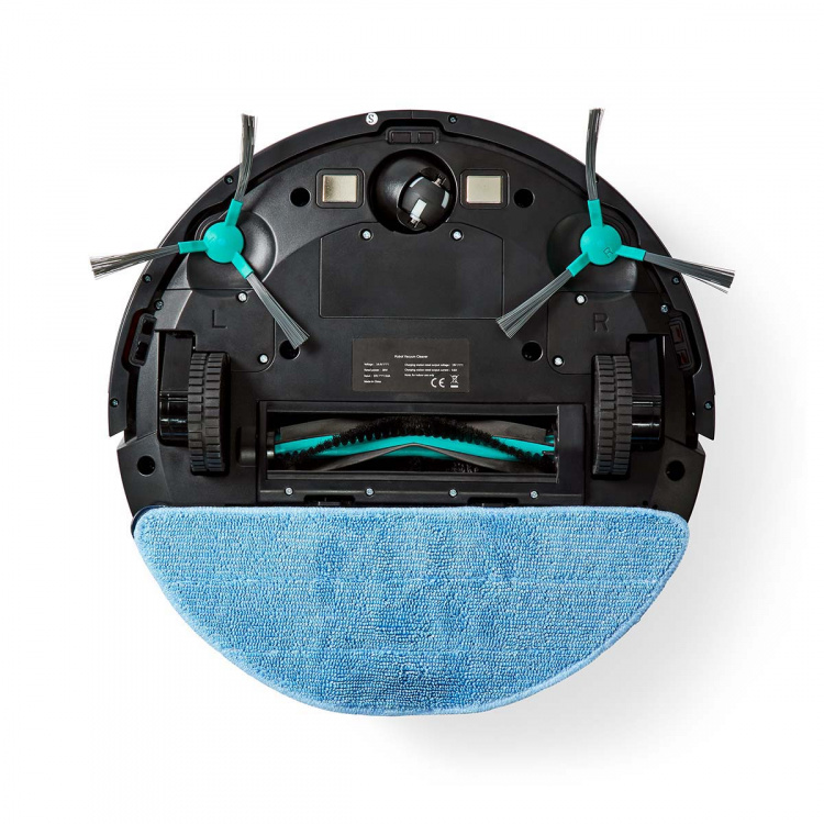 Nedis SmartLife Robot Vacuum Cleaner | Laser Navigation | Wi-Fi | Capacity collection reservoir: 0.6 l | Automatic charging | Maximum operating time: 2 hrs | Black | Android™ / IOS Nedis SmartLife Robot Vacuum Cleaner | Laser Navigation | Wi-Fi | Capacity collection reservoir: 0.6 l | Automatic charging | Maximum operating time: 2 hrs | Black | Android™ / IOS