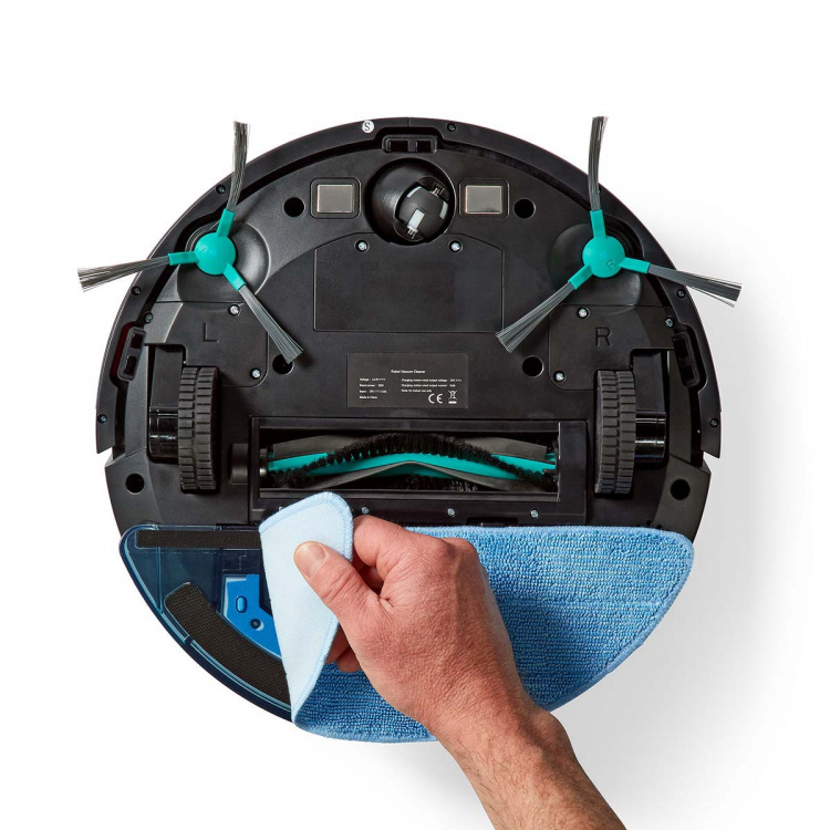 Nedis SmartLife Robot Vacuum Cleaner | Laser Navigation | Wi-Fi | Capacity collection reservoir: 0.6 l | Automatic charging | Maximum operating time: 2 hrs | Black | Android™ / IOS Nedis SmartLife Robot Vacuum Cleaner | Laser Navigation | Wi-Fi | Capacity collection reservoir: 0.6 l | Automatic charging | Maximum operating time: 2 hrs | Black | Android™ / IOS