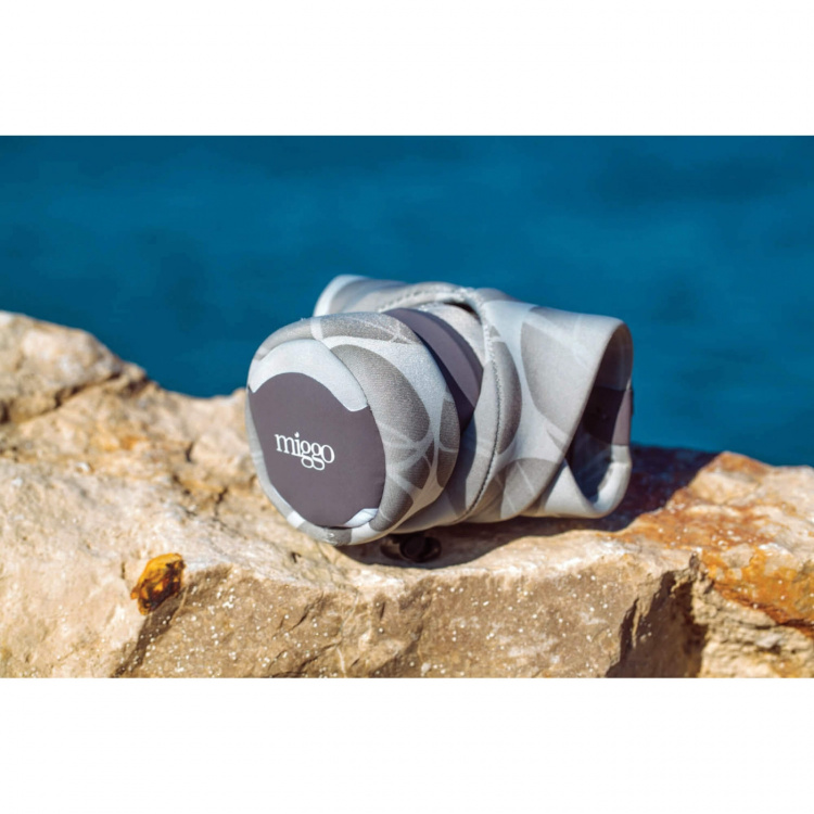 MYMIGGO Protective Case with Grip Gri p and Wrap for CSC, Black/Grey