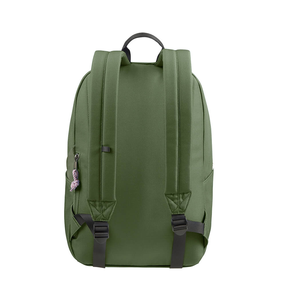 American tourister olive green backpack deals
