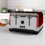 Morphy Richards Toaster Venture 4Slice Red