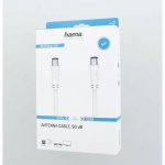 Hama Antenna Cable 90dB 5.0m White Hama Antenna Cable 90dB 5.0m White