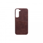 Onsala Mobilecover Brown with Cardpocket Samsung S22