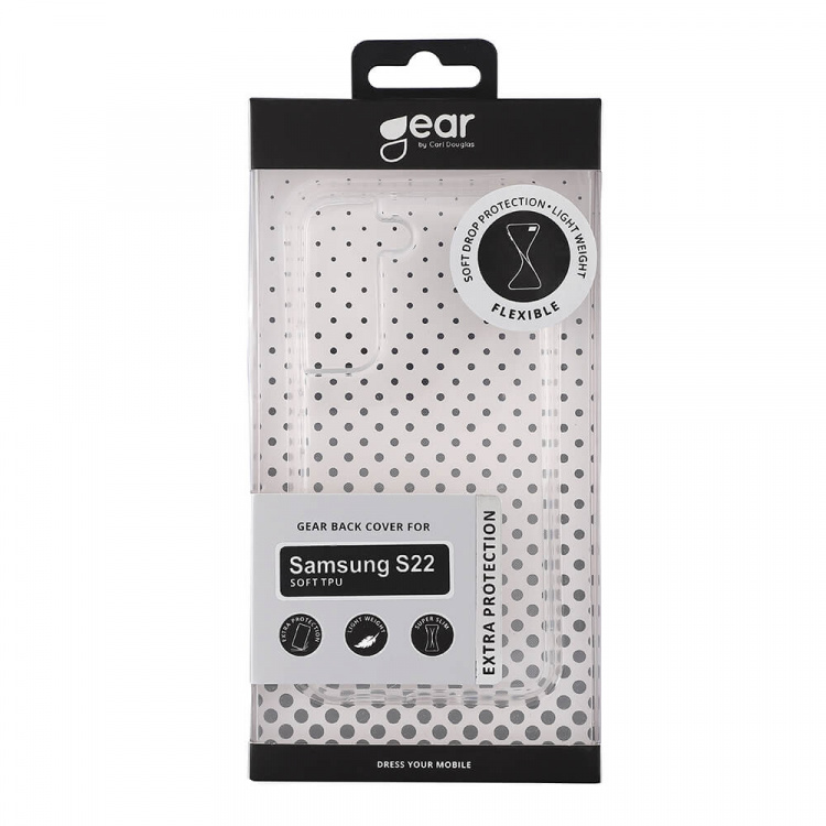 Gear Phone Case TPU Transparent - Samsung S22 Gear Phone Case TPU Transparent - Samsung S22