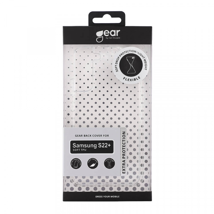 Gear Phone Case TPU Transparent - Samsung S22+