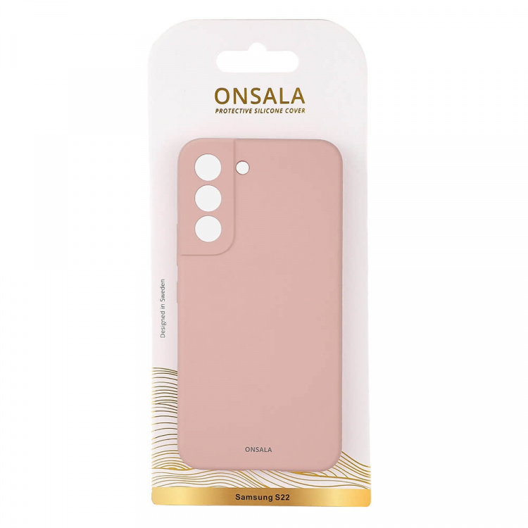 Onsala Phone Case Silicone Sand Pink - Samsung S22 Onsala Phone Case Silicone Sand Pink - Samsung S22