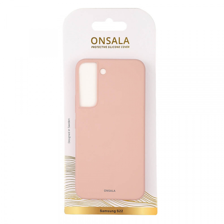 Onsala Phone Case Silicone Sand Pink - Samsung S22 Onsala Phone Case Silicone Sand Pink - Samsung S22