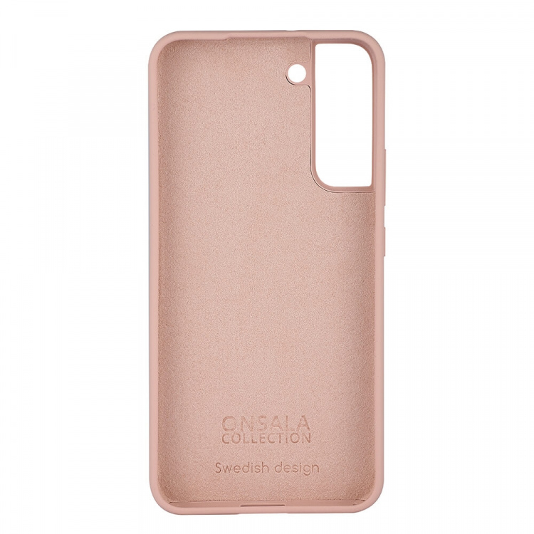 Onsala Phone Case Silicone Sand Pink - Samsung S22+