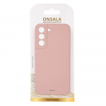 Onsala Phone Case Silicone Sand Pink - Samsung S22+