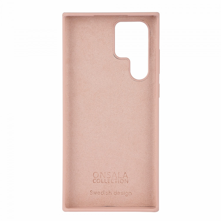 Onsala Phone Case Silicone Sand Pink - Samsung S22 Ultra