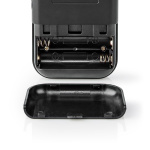 Nedis FM Radio | Portable Design | AM / FM | Battery Powered | Analogue | 1.5 W | Black White Screen | Headphone output | IP20 | Aluminium / Black Nedis FM Radio | Portable Design | AM / FM | Battery Powered | Analogue | 1.5 W | Black White Screen | Headphone output | IP20 | Aluminium / Black