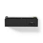 Nedis FM Radio | Portable Design | AM / FM | Battery Powered | Analogue | 1.5 W | Black White Screen | Headphone output | IP20 | Black Nedis FM Radio | Portable Design | AM / FM | Battery Powered | Analogue | 1.5 W | Black White Screen | Headphone output | IP20 | Black