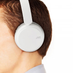 JVC Headphone On-Ear Wireless HA-S35BT White JVC Headphone On-Ear Wireless HA-S35BT White