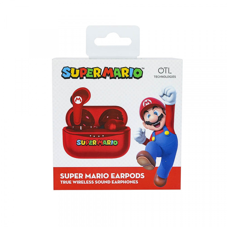 Super Mario Headphone In-Ear TWS Red