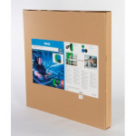 Hama Folding Background 2-in-2 Green/Blue 150x200 cm