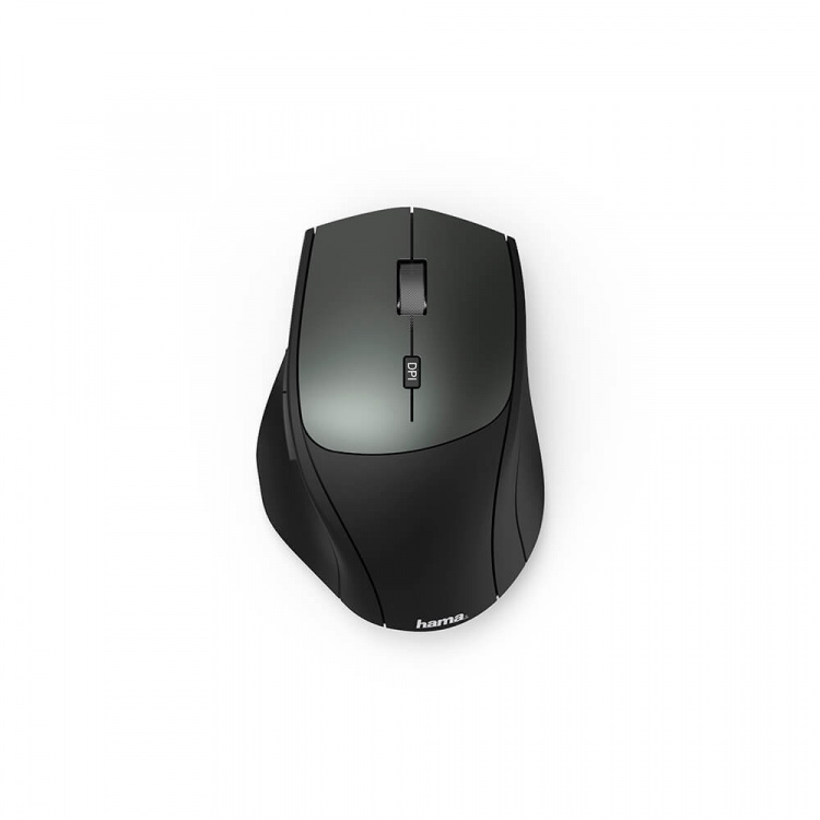 Hama Mouse Wireless Dual Mode USB-C/USB-A 6-button Black