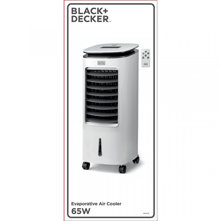 BLACK+DECKER Air Cooler LED Display White Power 65 W