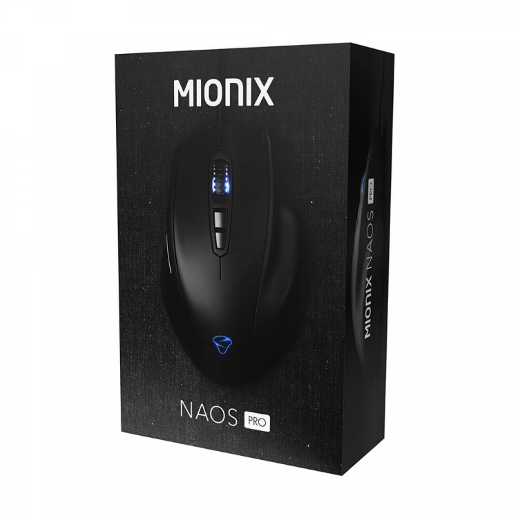Mionix Gaming Mouse Naos Pro Black
