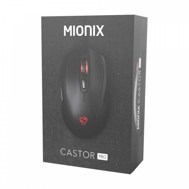 Mionix Gaming Mouse Castor Pro Black