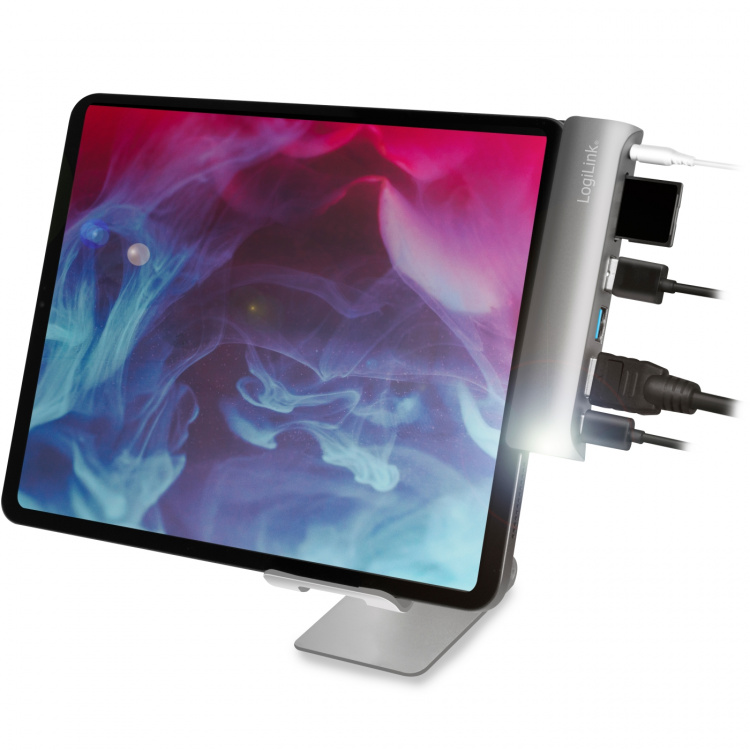 USB-dockningsstation iPad 7-po