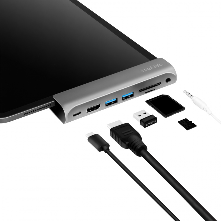 USB-dockningsstation iPad 7-po