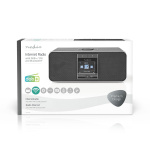 Nedis Internet Radio | Table Design | Bluetooth® / Wi-Fi | DAB+ / FM / Internet | 2.4 