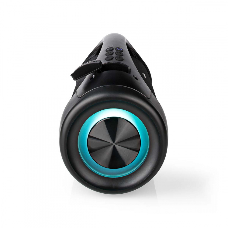 Nedis Bluetooth® Party Boombox | 360 min | 2.0 | 150 W | Media playback: AUX / USB | IPX5 | Linkable | Carrying handle | Party lights | Black