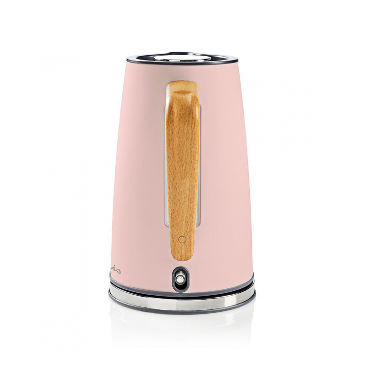 Nedis Electric Kettle | 1.7 l | Soft-Touch | Pink | Rotatable 360 degrees | Concealed heating element | Strix® controller | Boil-dry protection Nedis Electric Kettle | 1.7 l | Soft-Touch | Pink | Rotatable 360 degrees | Concealed heating element | Strix® controller | Boil-dry protection