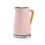 Nedis Electric Kettle | 1.7 l | Soft-Touch | Pink | Rotatable 360 degrees | Concealed heating element | Strix® controller | Boil-dry protection Nedis Electric Kettle | 1.7 l | Soft-Touch | Pink | Rotatable 360 degrees | Concealed heating element | Strix® controller | Boil-dry protection